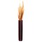 Uniquewise Brown Decorative Contemporary Mango Wood Ribbed Design Cylinder Shaped Floor Vase, 30 Inch QI004432.M - alternate 1